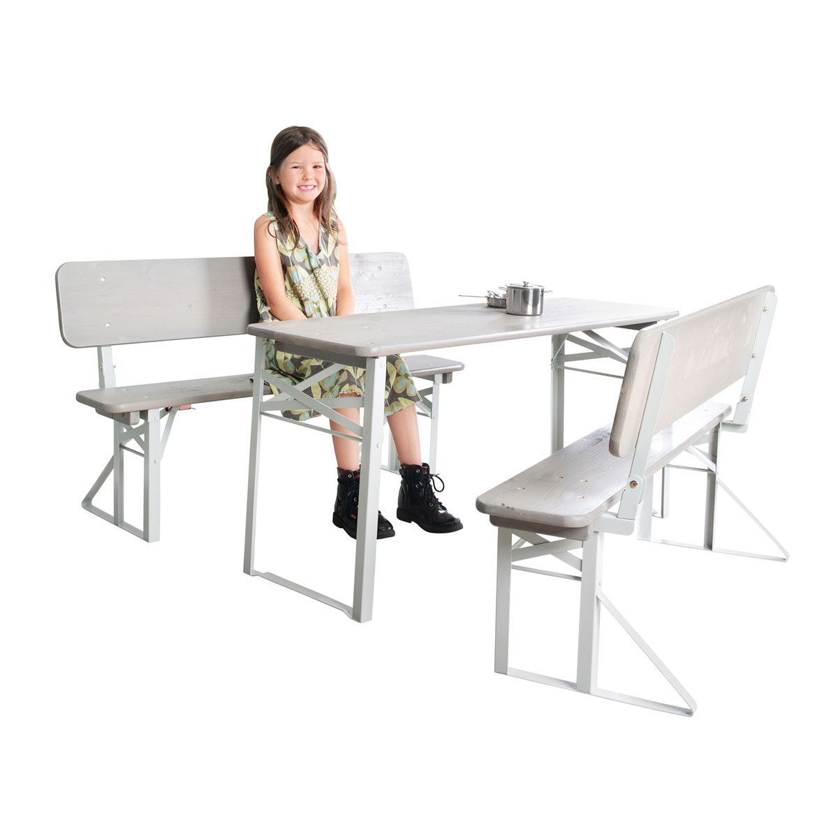 Kinder-Sitzgruppe 107x50,5 cm Bild 2