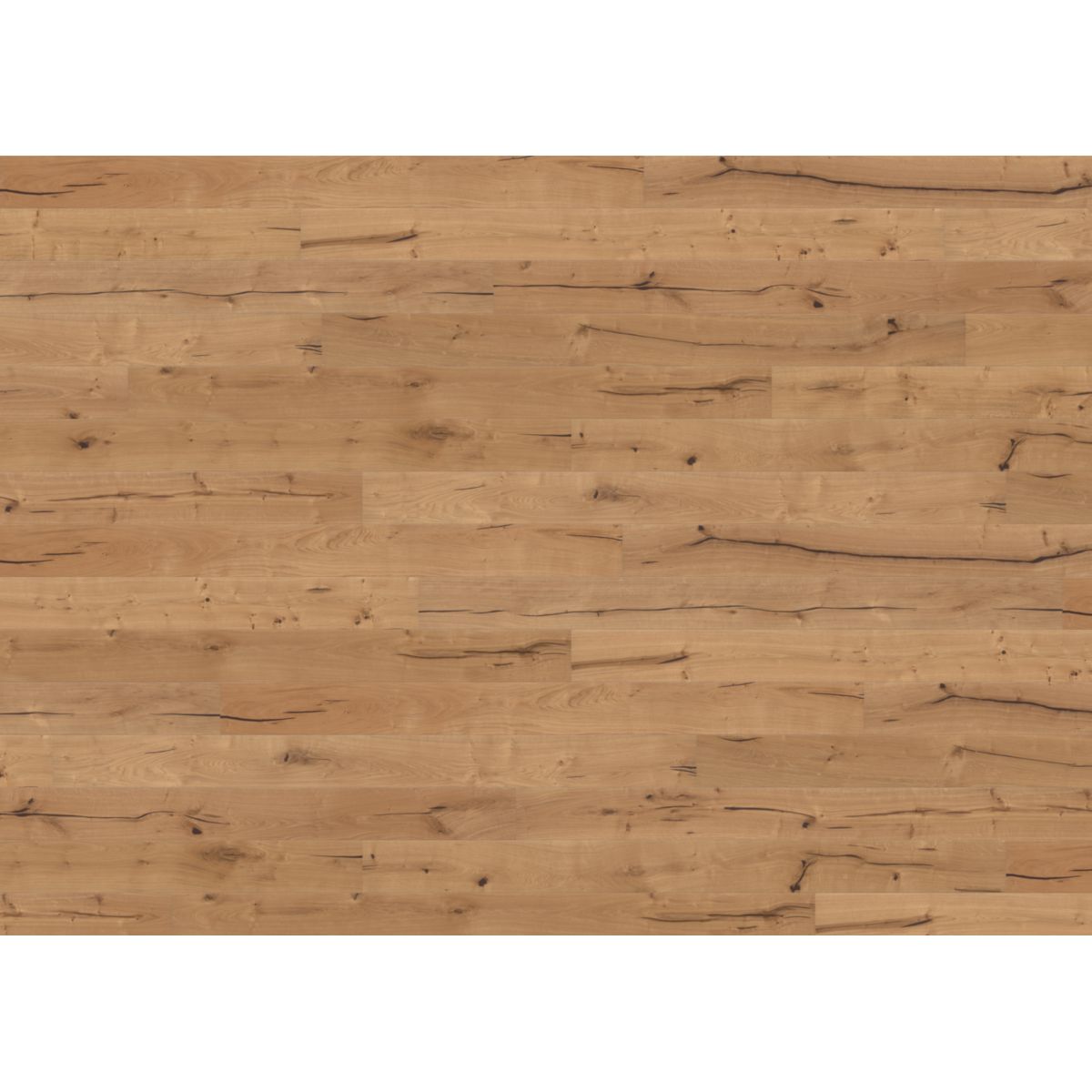 Living by HARO Parkett Landhausdiele 12mm 2V Eiche Nevada strukturiert Naturöl