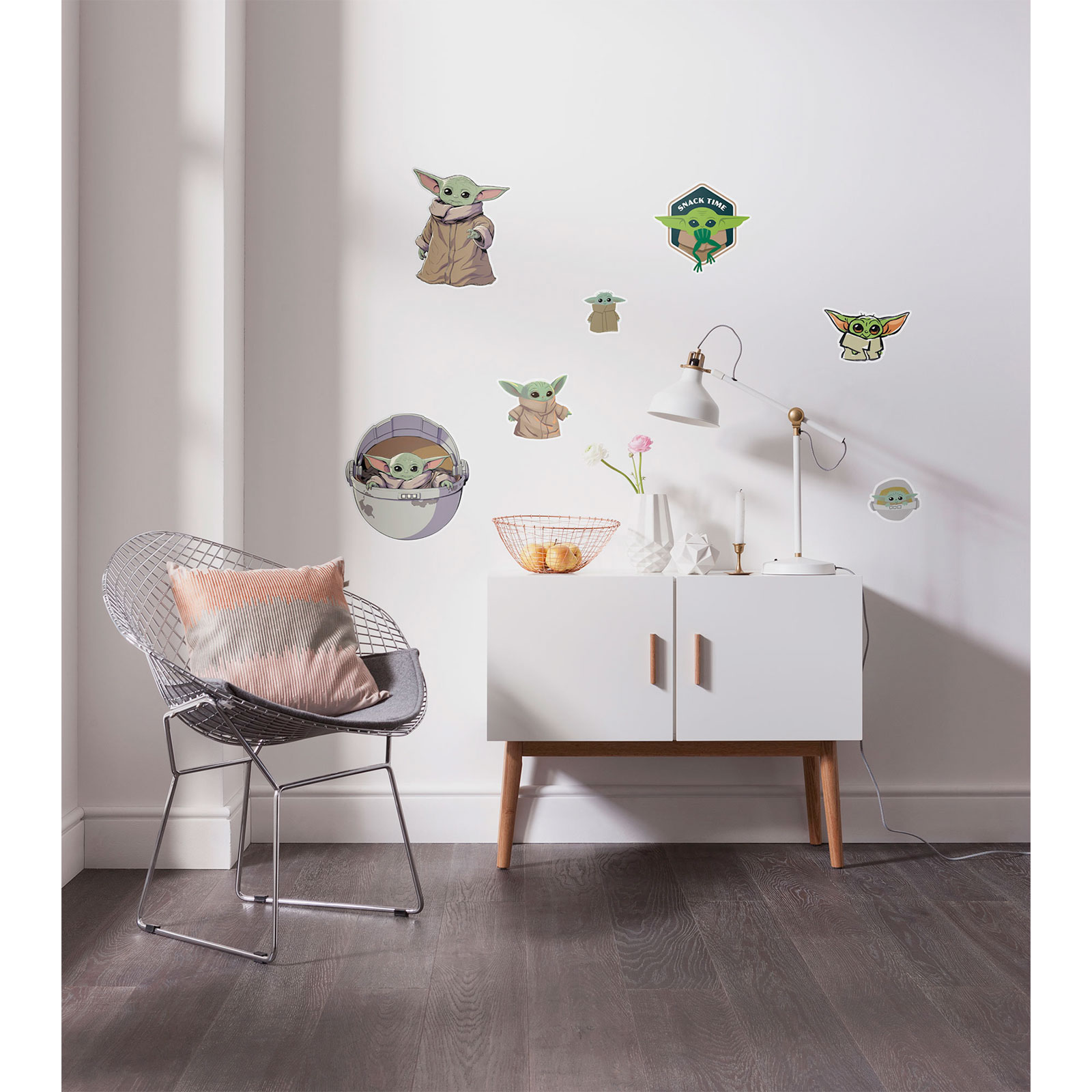 Komar  Wandtattoo Star Wars The Child Cluster 50x70 cm