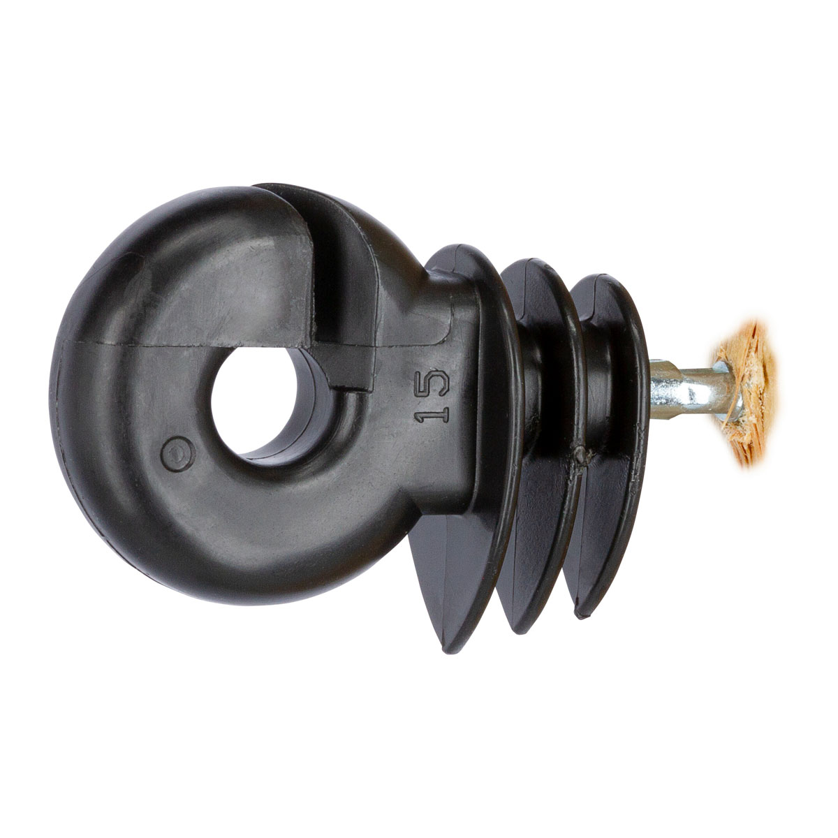 Ringisolator Easy Drill EDX Durchmesser 6 mm schwarz 20 Stück