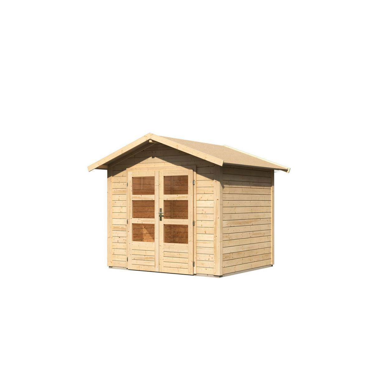 Karibu Gartenhaus Talkau 3 naturbelassen Bild 2