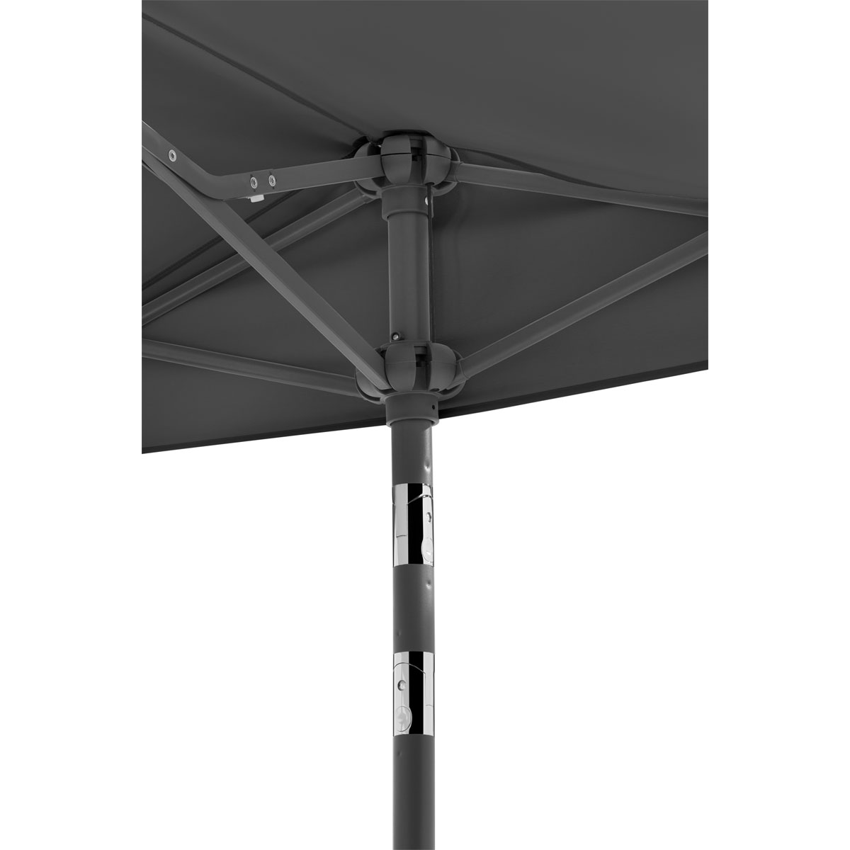 Schneider Schirme Sonnenschirm Salerno Mezza 150 x 150 cm anthrazit Bild 9