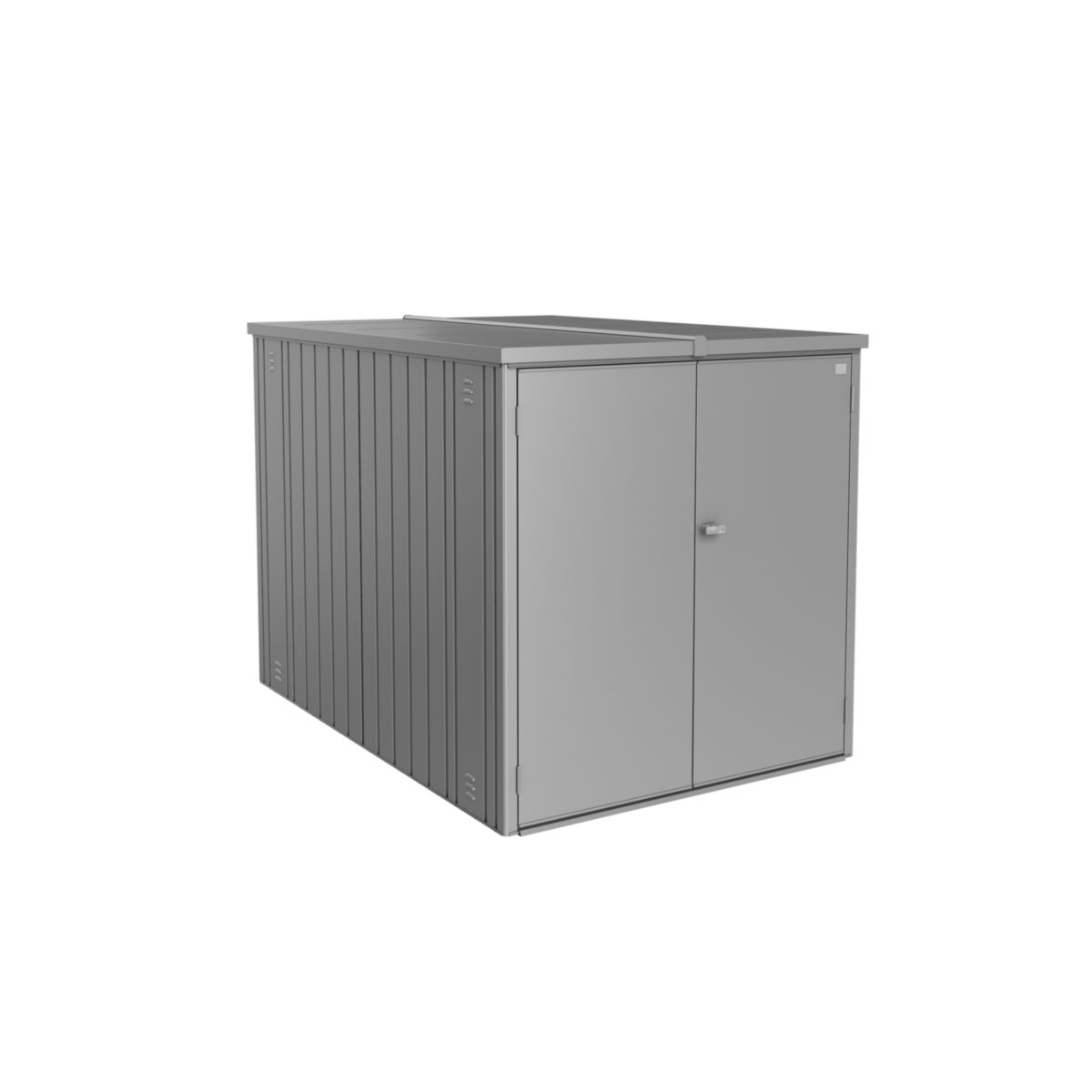 Biohort Minigarage Gr. L 203 x 151 x 145 cm quarzgrau-metallic