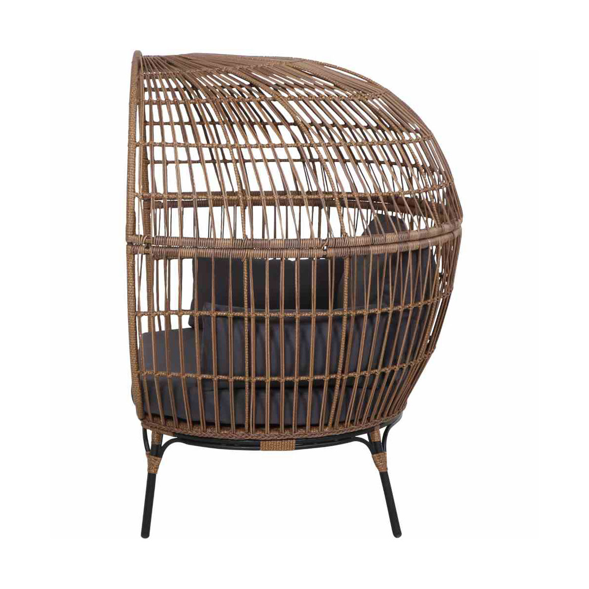 Siena Garden Loungeinsel „Salerno“, royal oak/anthrazit Bild 3