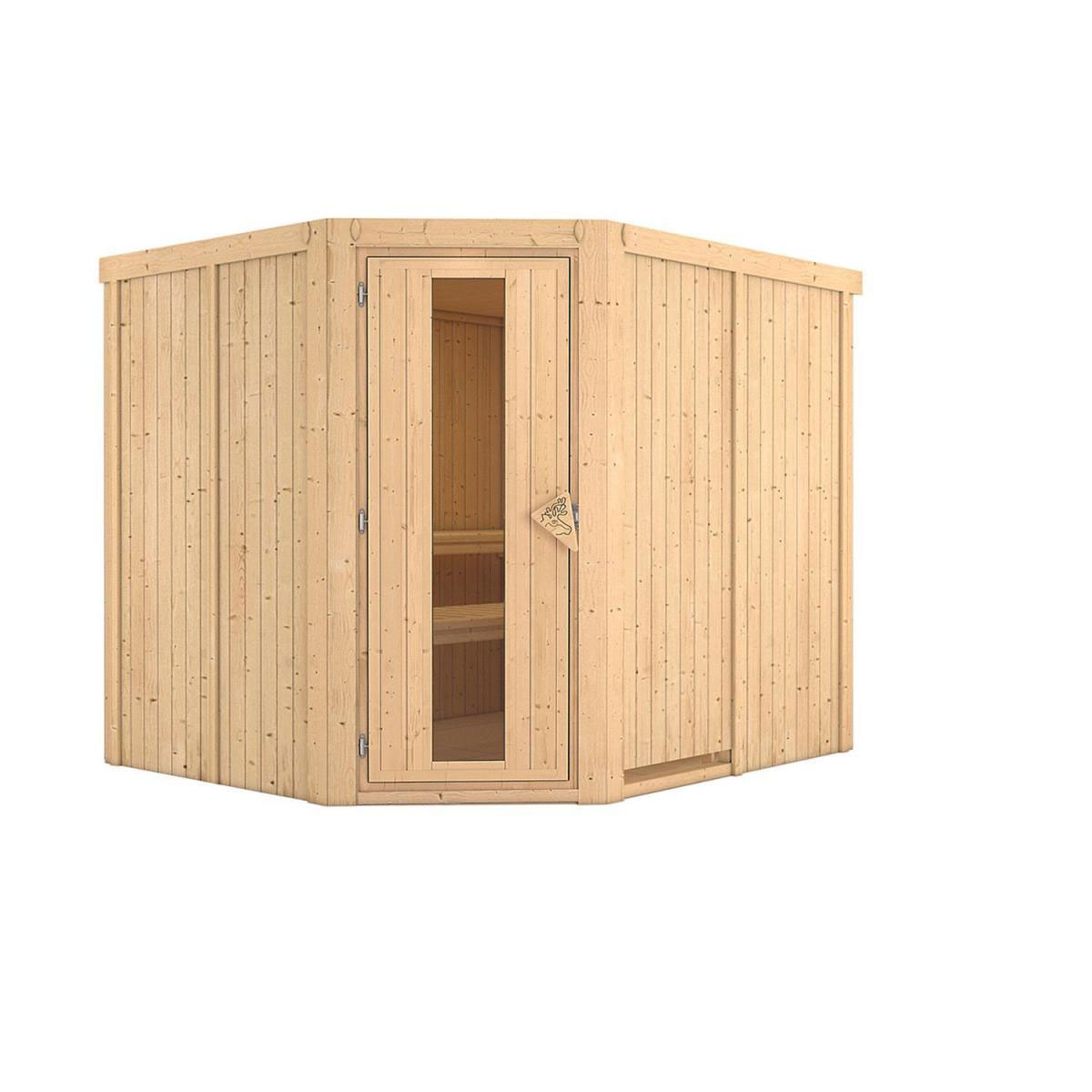 Karibu Malin Eckeinstieg Tür gedämmt ohne Kranz Bild 2