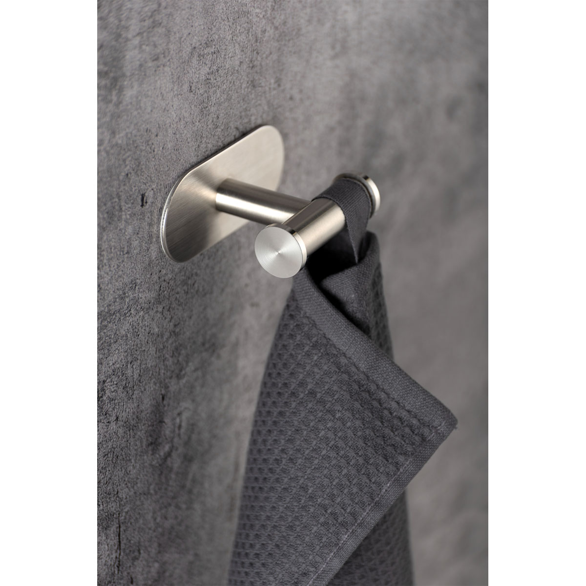 Wenko Turbo-Loc Edelstahl Wandhaken Duo Orea matt Bild 7