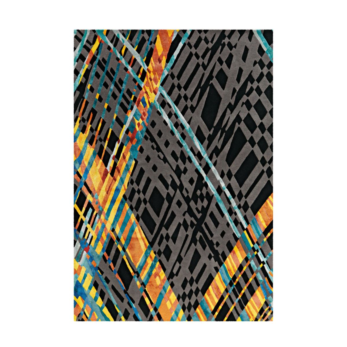 Diamond 8050 Multi / Grau 170cm x 240cm