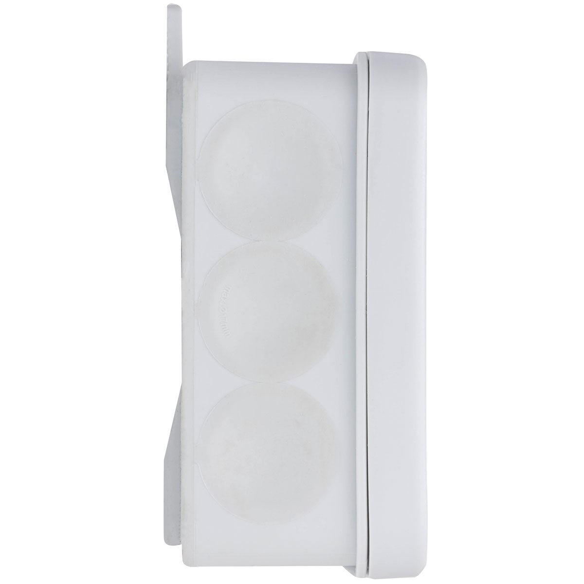 REV Ritter Aufputz-Abzweigkasten IP55 grau Membran 80 x 80 x 37 mm Bild 4