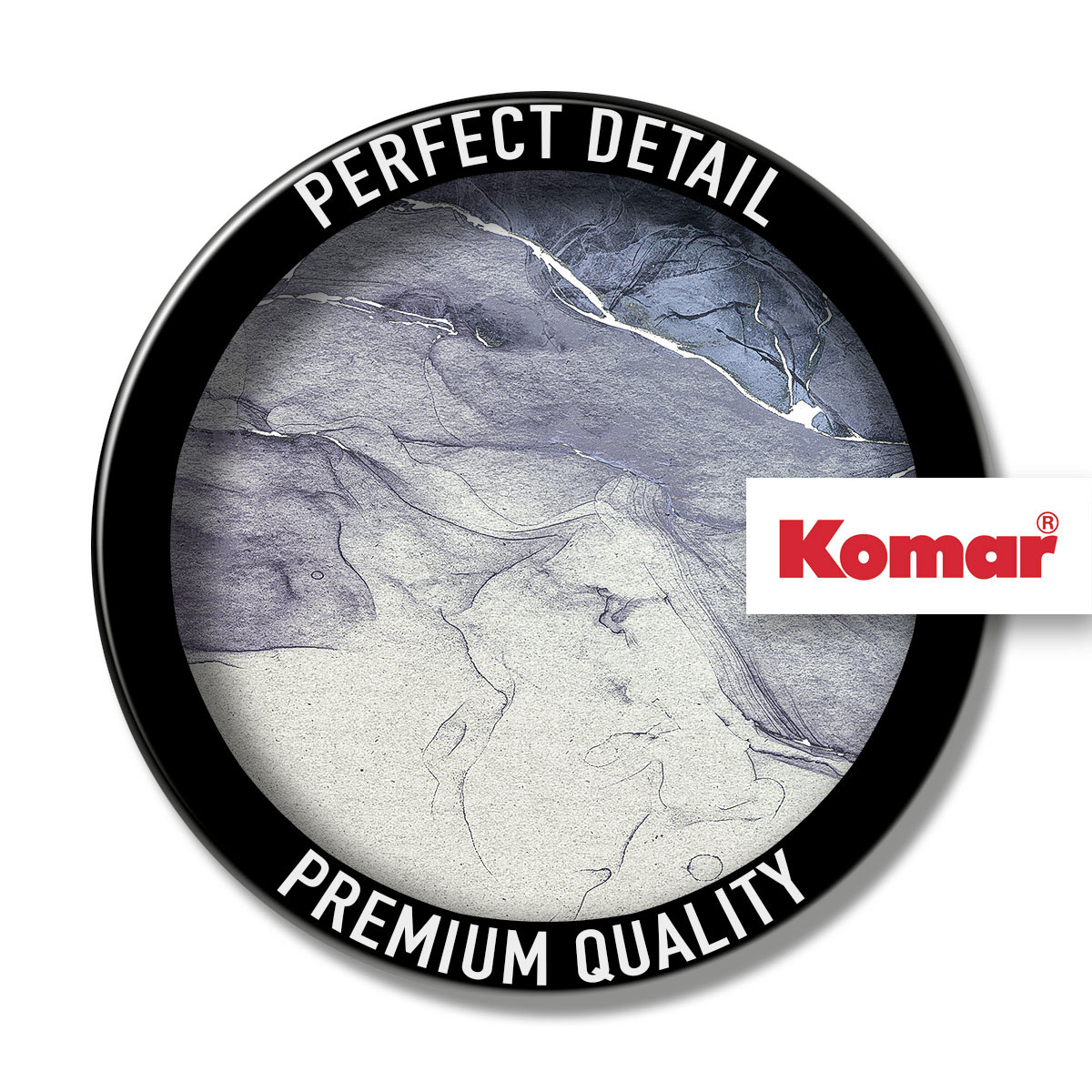 Komar  Vlies Fototapete Ink Blue Fluid 300x280 cm Bild 10