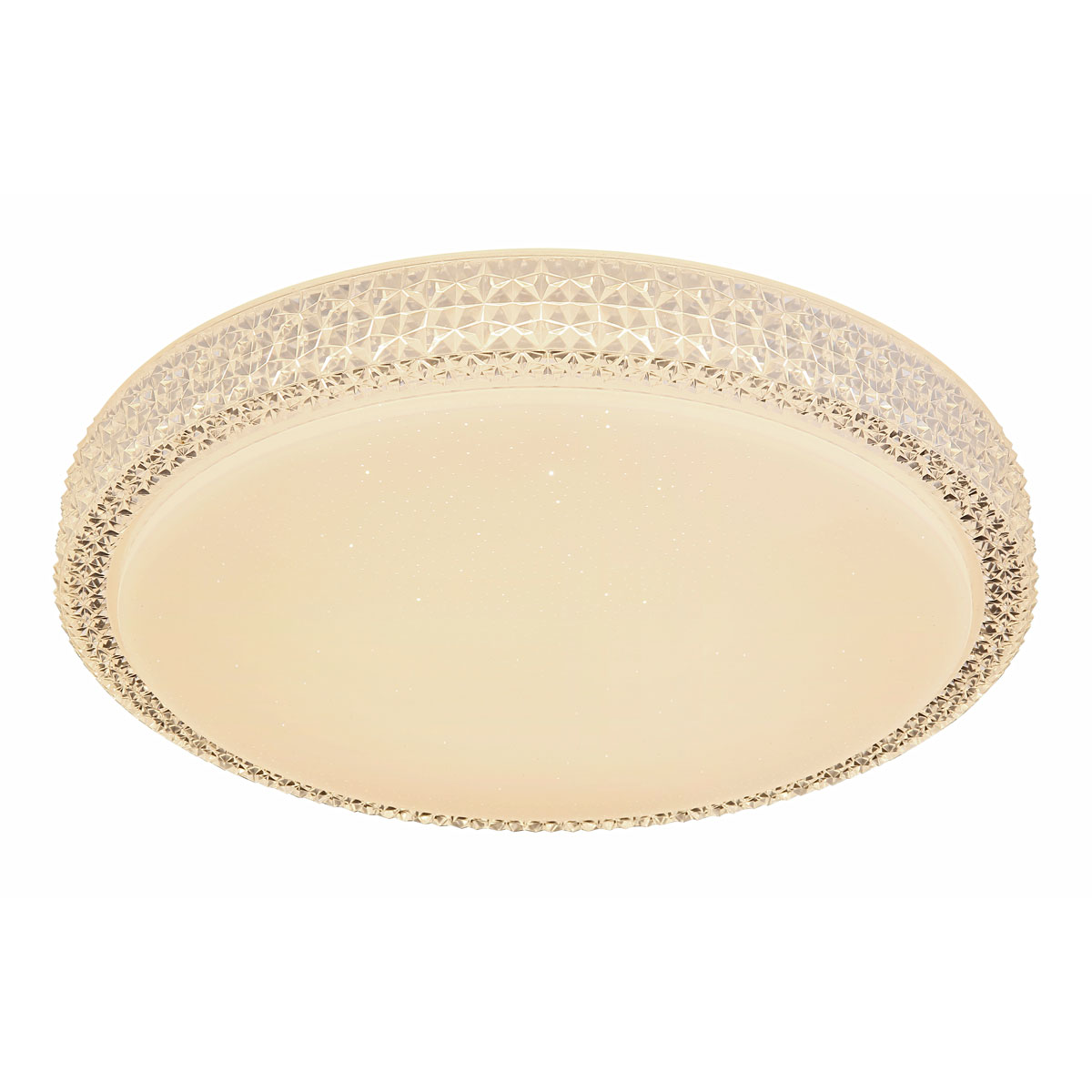 Flector LED-Deckenleuchte Clarice mit Kristallrand Bild 3