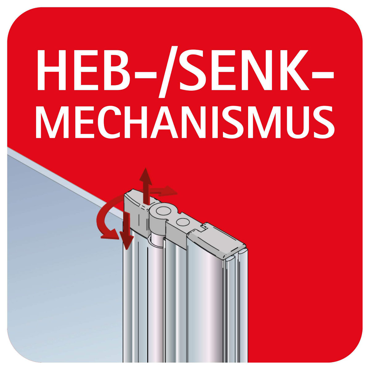 Schulte Eckeinstieg Alexa Style 2,0 192 x 100 x 100 cm alu klar Bild 3