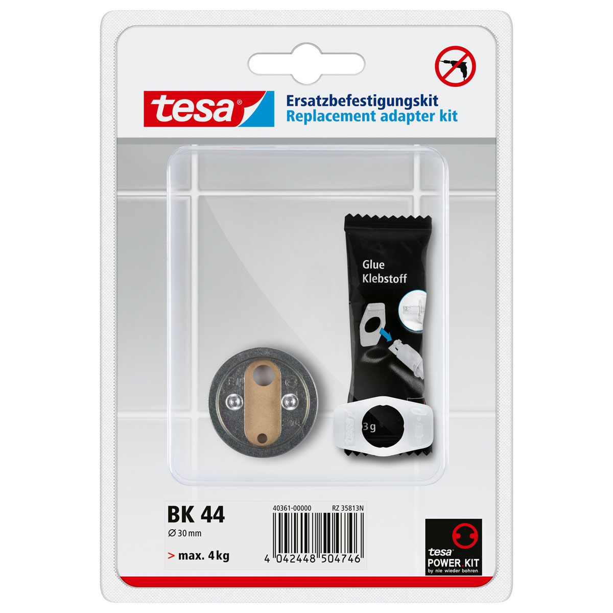 Tesa Ersatz-Adapter Set BK44