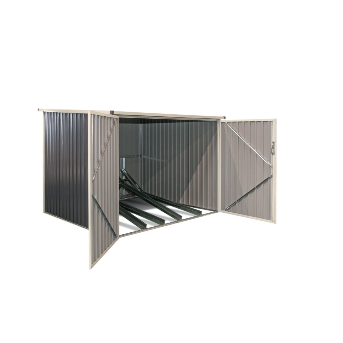 Westmann Fahrradgarage und Gartenbox 190x202,5x158cm Bild 3