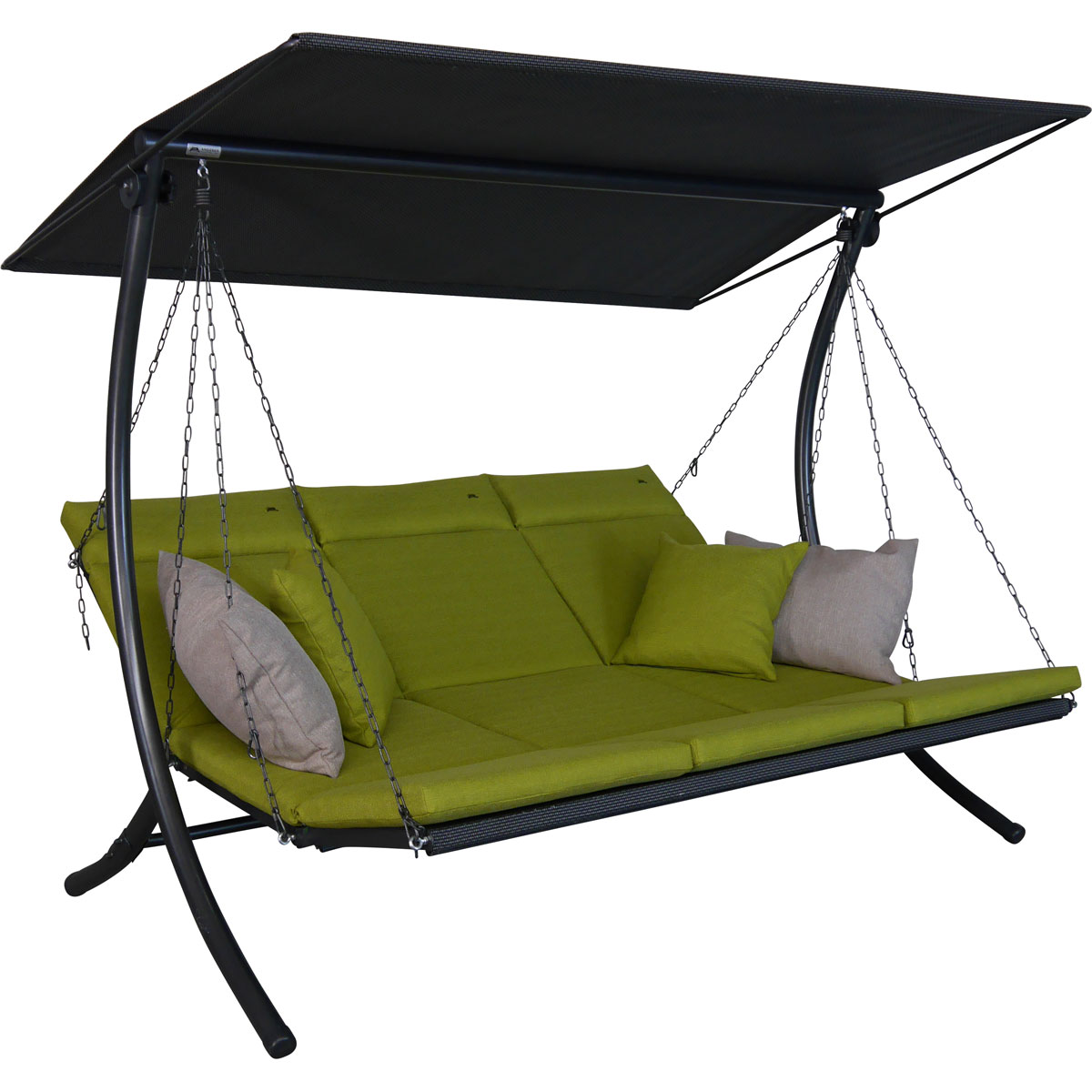 Angerer Freizeitmöbel GmbH Hollywoodschaukel Swing 3-Sitzer Smart lime