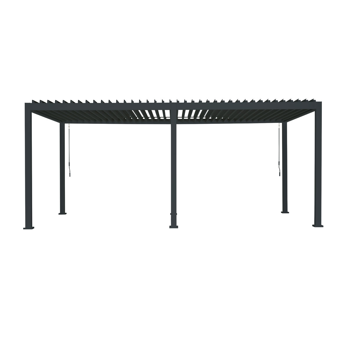 Pergola 111 Deluxe anthrazit 300 x 250 x 600 cm Bild 1