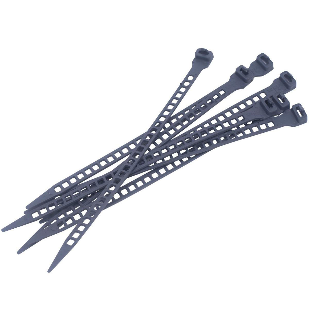 Befestigungsschlaufen für Sichtschutz anthrazit