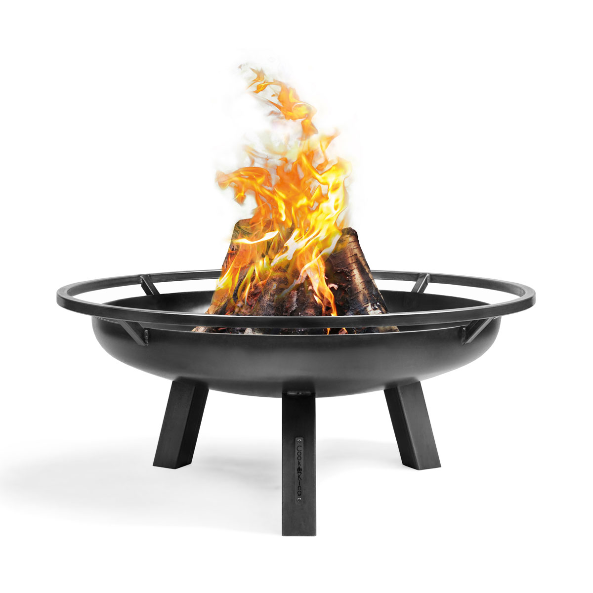 CookKing Feuerschale Porto 60 75x39cm Schwarz Bild 1