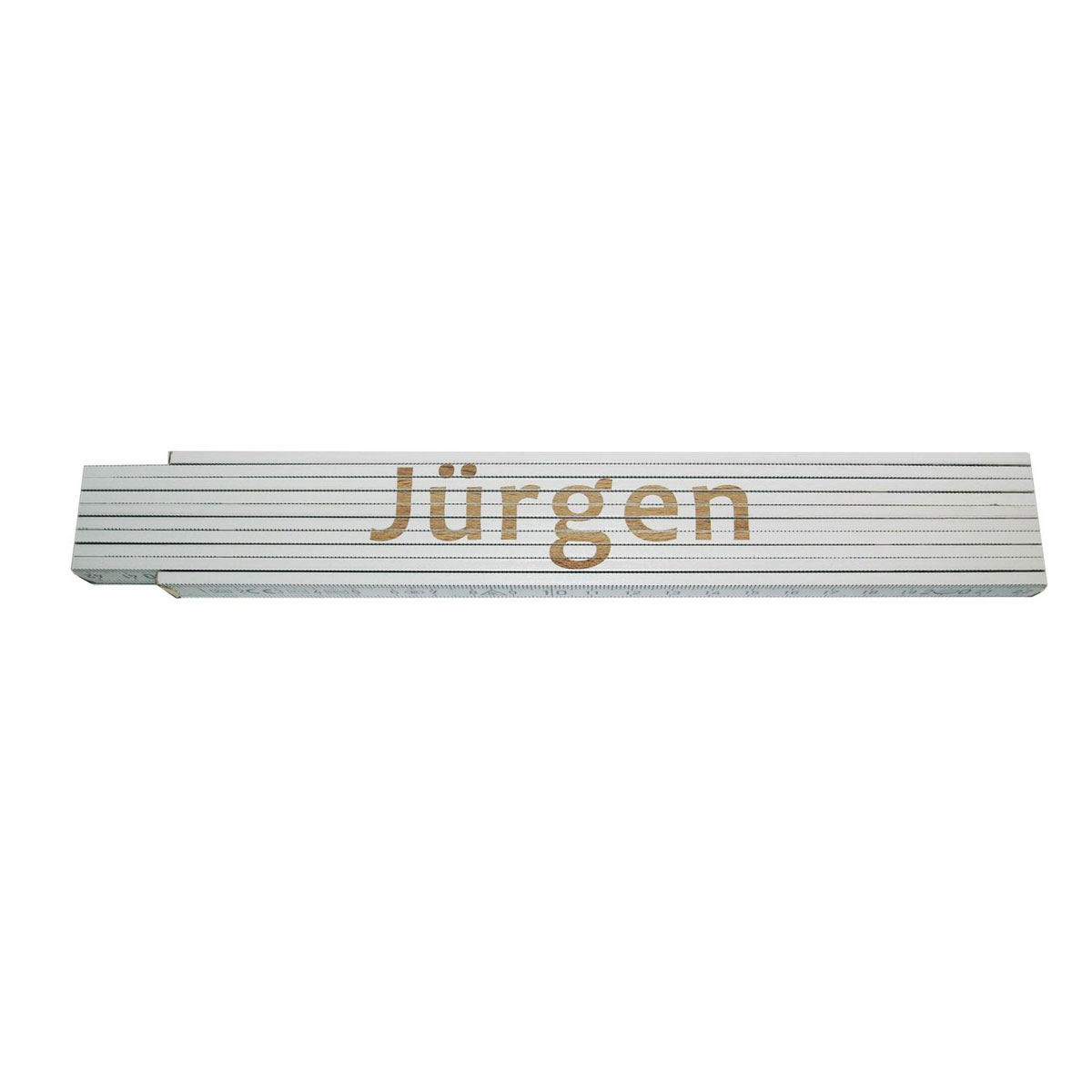 Meterstab Jürgen 2m weiß