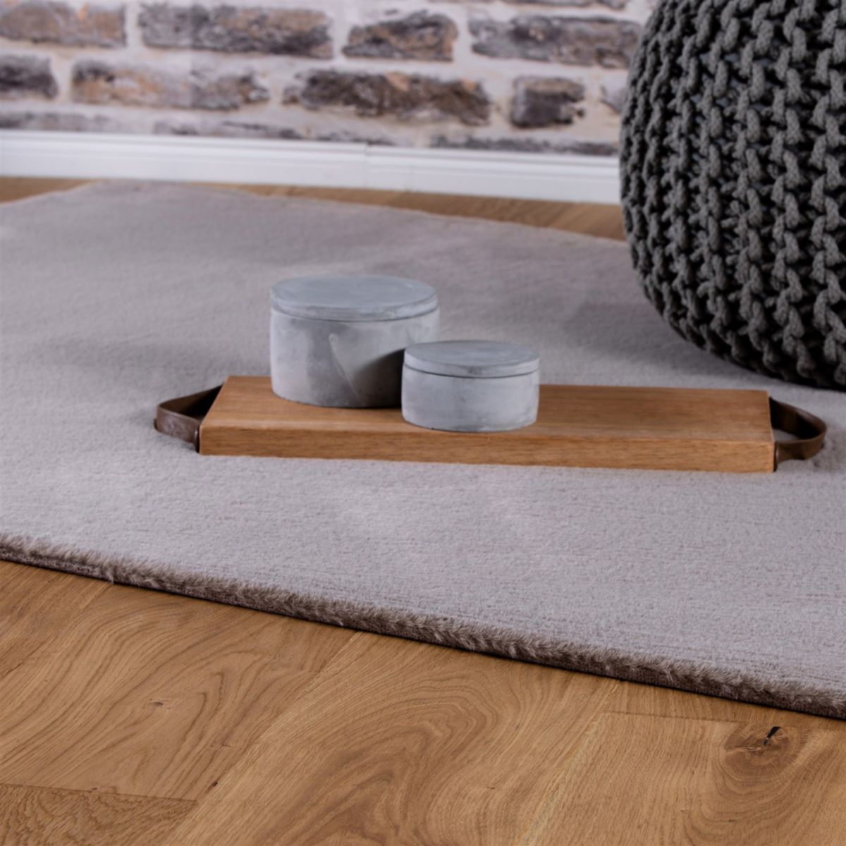 Chaplin 545 Taupe 80cm x 150cm Bild 2