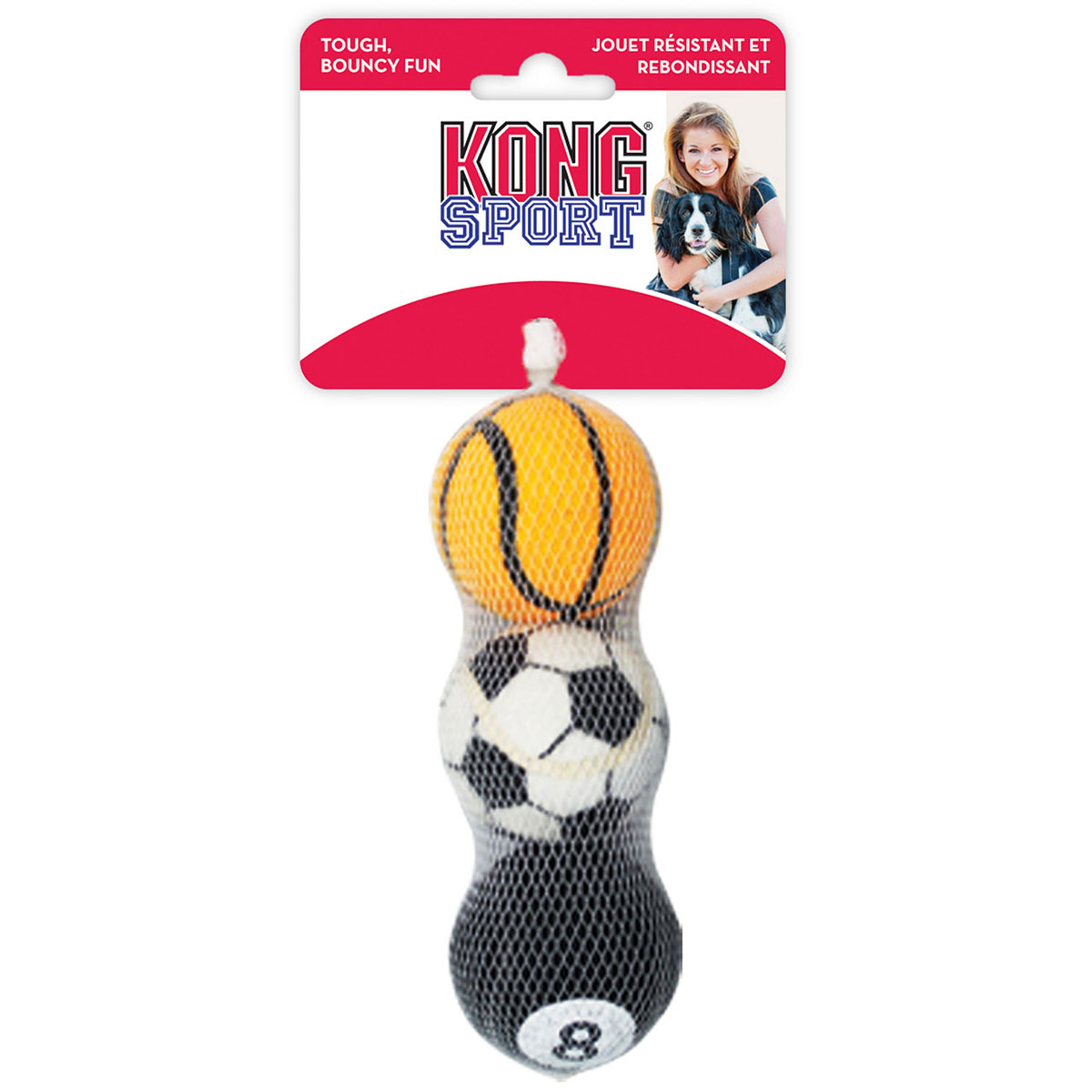 Kong  Sport Balls Medium 6 cm/3St. Bild 2