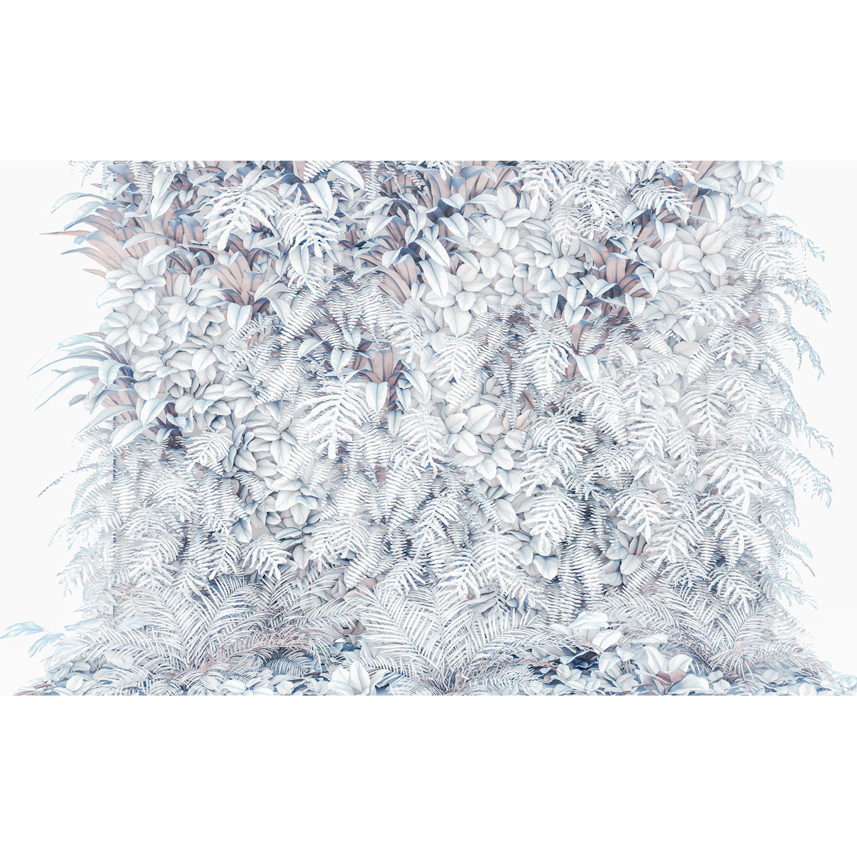 Komar  Vlies Fototapete Vertical Garden 400x250 cm Bild 2