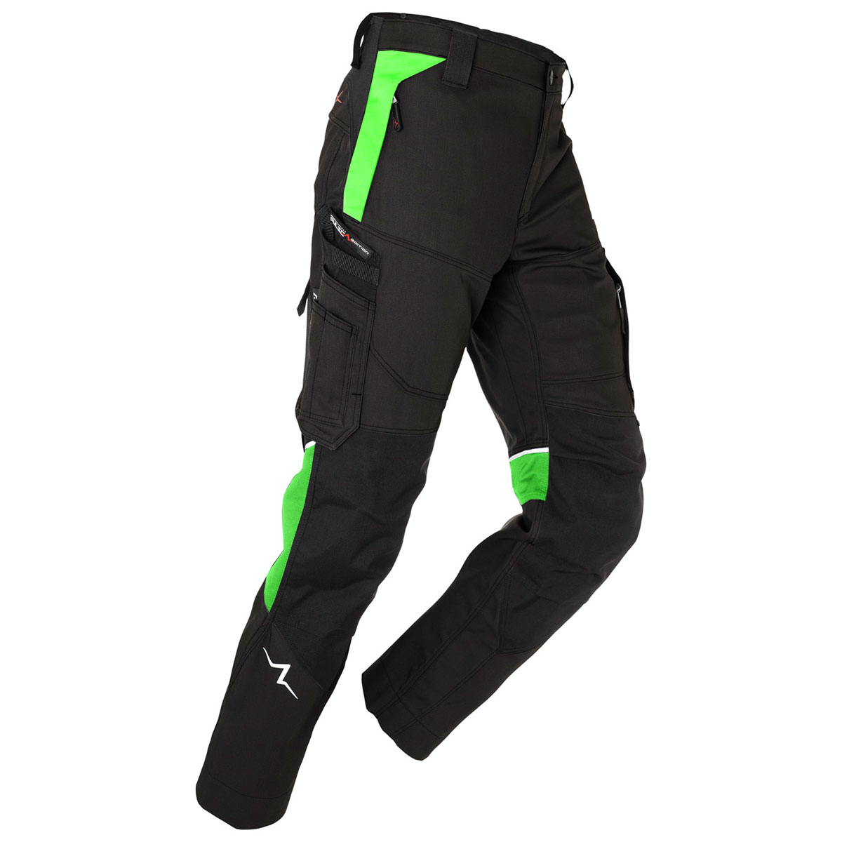 Kübler  Bundhose PULSE POWER schwarz/neongrün Größe 50 Bild 2
