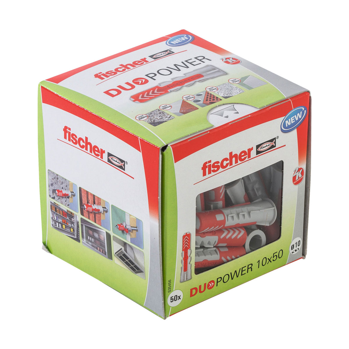 Fischer  Dübel DuoPower 10 x 50 mm 50 Stück