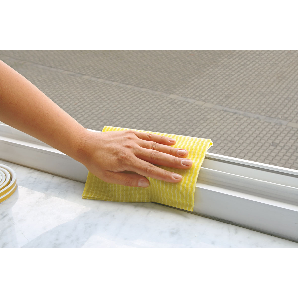 E-Profildichtung selbstklebend braun 10m 9x4 mm Bild 3