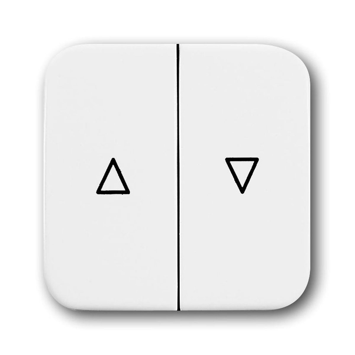 Busch-Jaeger Abdeckung für Jalousieschalter Reflex SI alpinweiß