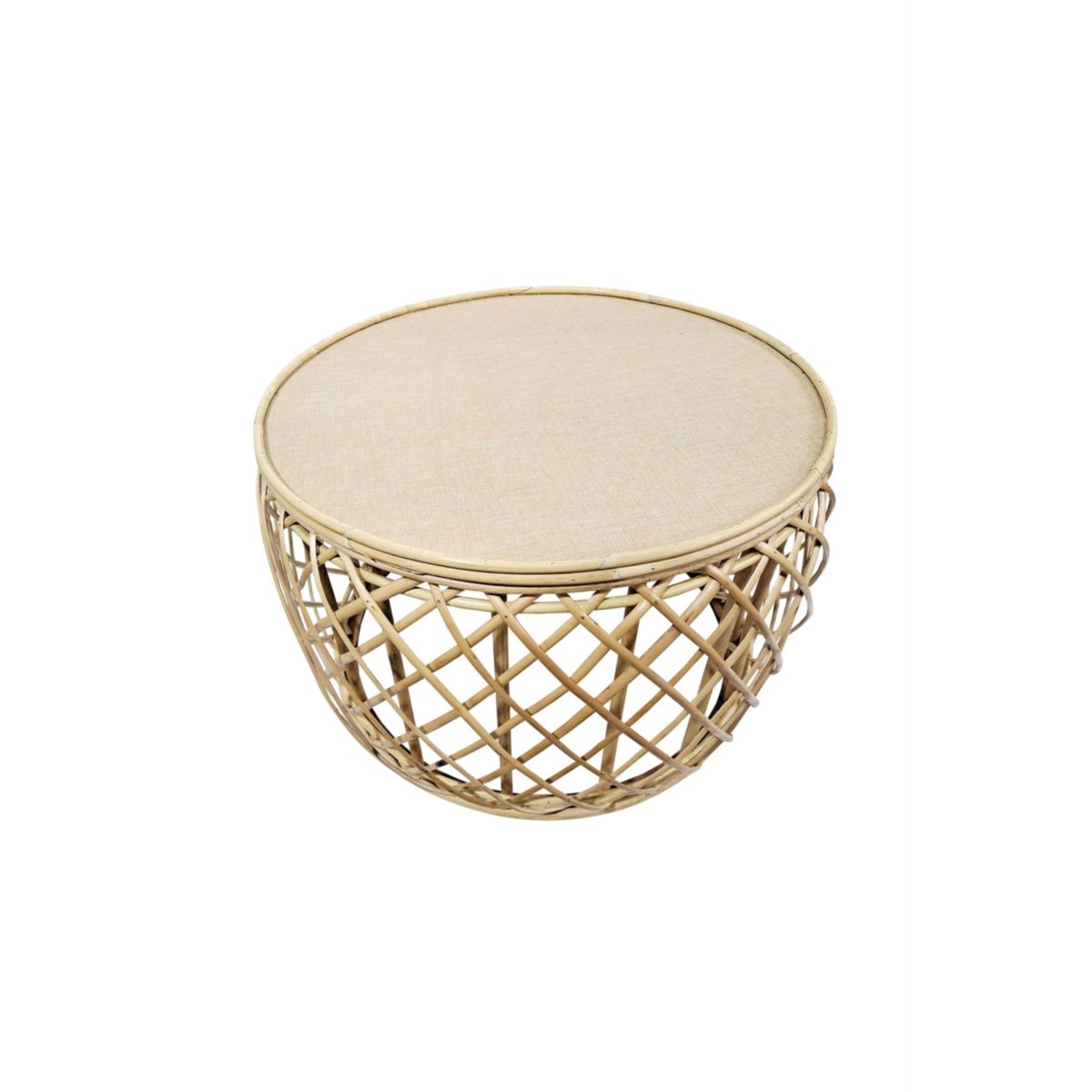 Rattan Tisch Massa 125 Natural