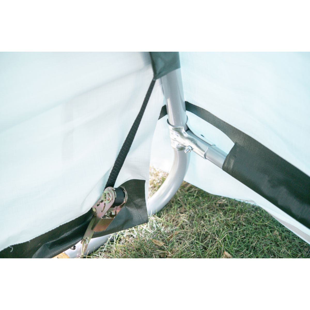 ShelterLogic Zeltgarage Gerätehaus 18,3 m² 610x300x240 cm Bild 3