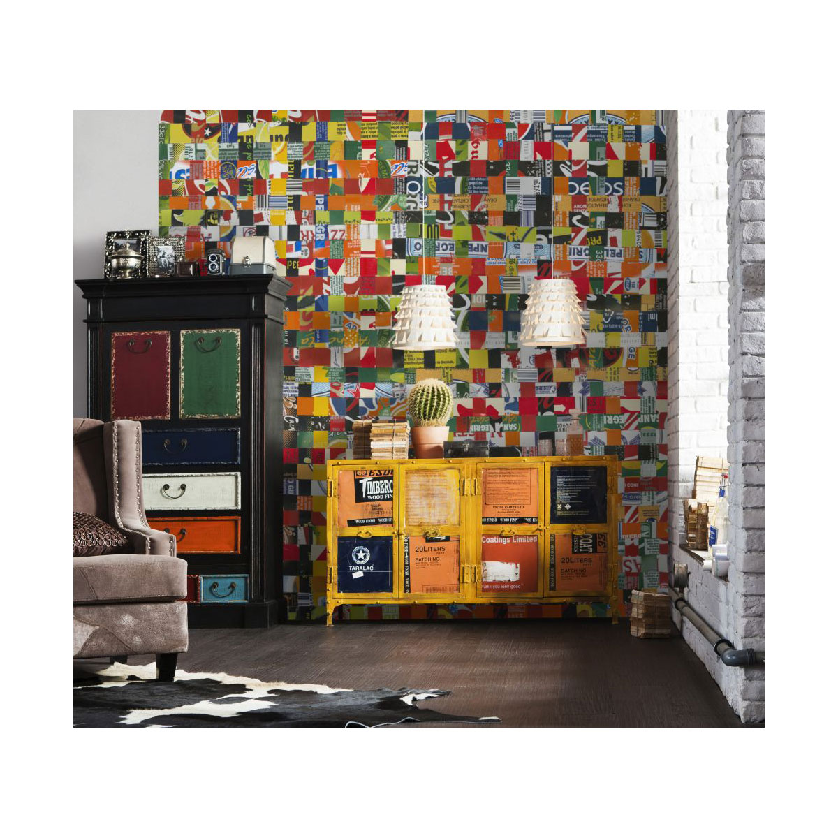 Komar  Vlies Fototapete Bibite 250x250 cm