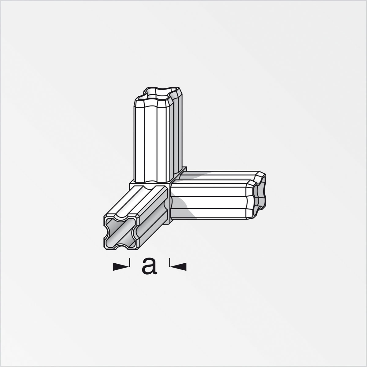MyTool Eckverbinder 23,5 cm schwarz Bild 2