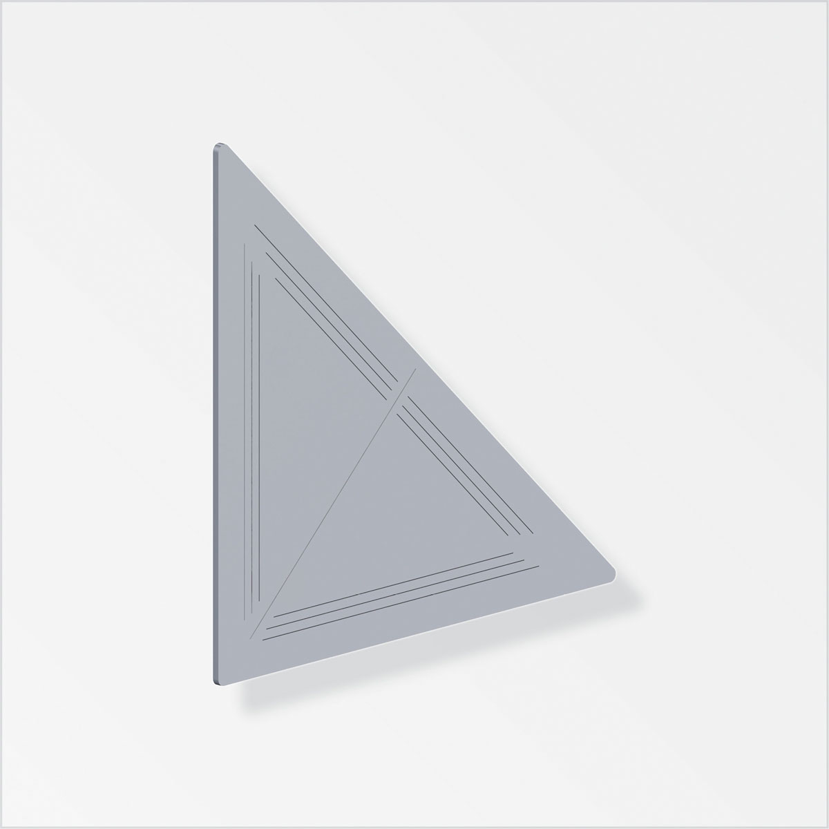 MyTool Knotenblech 110 x 110 mm blank 2 Stück