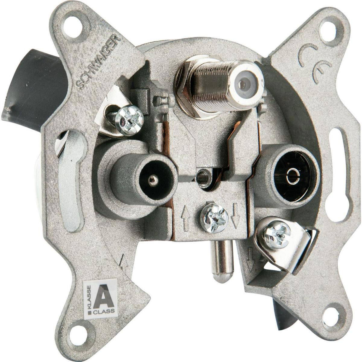 Schwaiger Breitband Durchgangsdose 16 dB Bild 1