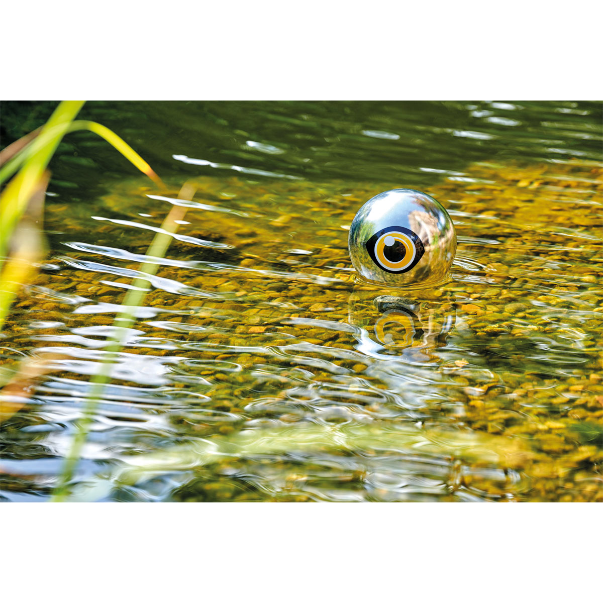 Oase Pontec PondoScare Ball 15 cm reflektierend Bild 2