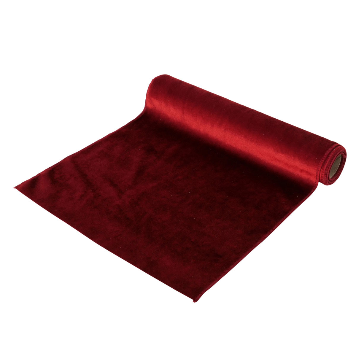Dekostoff Velvet Rechteck 200 x 35 x 200 cm grün rot Textil Bild 8