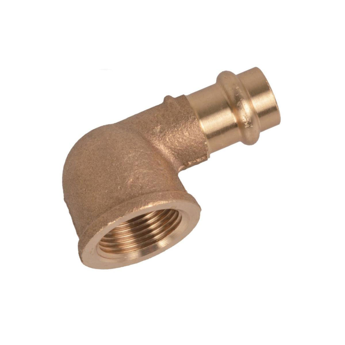 Kirchhoff Übergangswinkel Pressfitting für Kupfer 22 mmx3/4IG C-Kontur