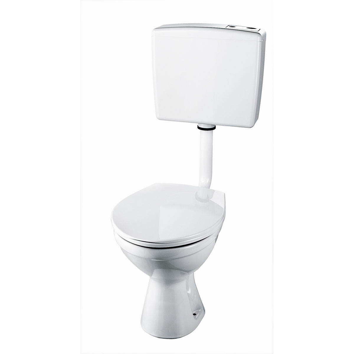 Stand-WC-Set Basic weiß Bild 1