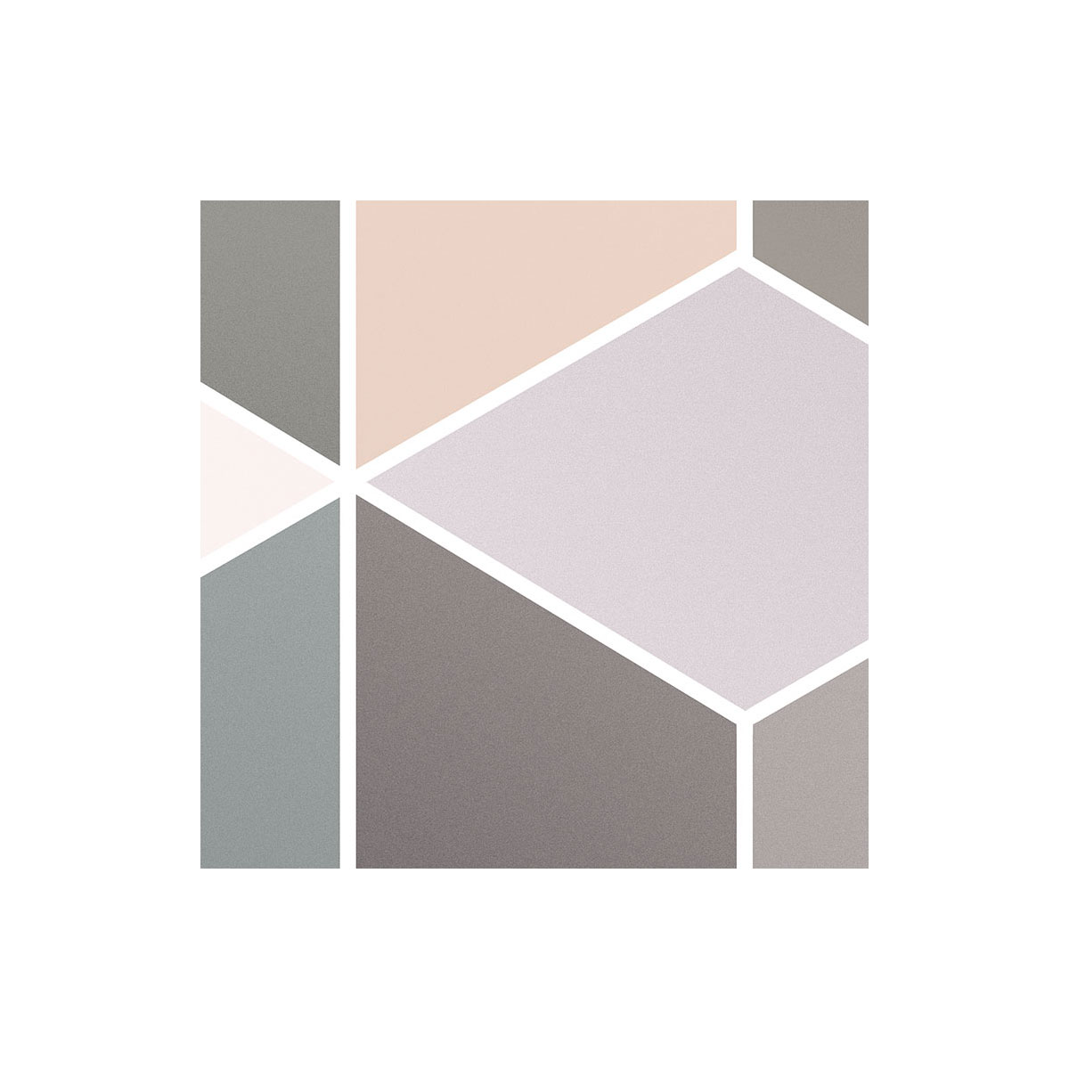 Komar  Selbstklebende Vlies Fototapete rund Pastel Deluxe Durchmesser 125 cm Bild 3