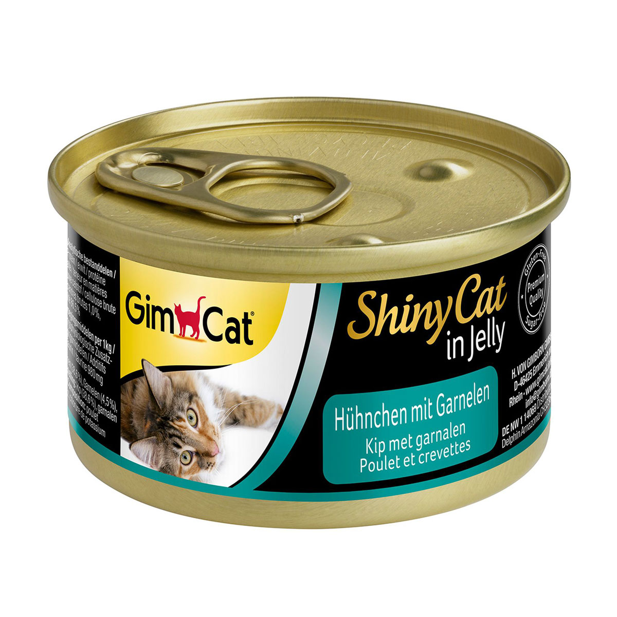 Gimborn Spezialitäten Dose ShinyCat Hühnchen mit Garnelen 70g
