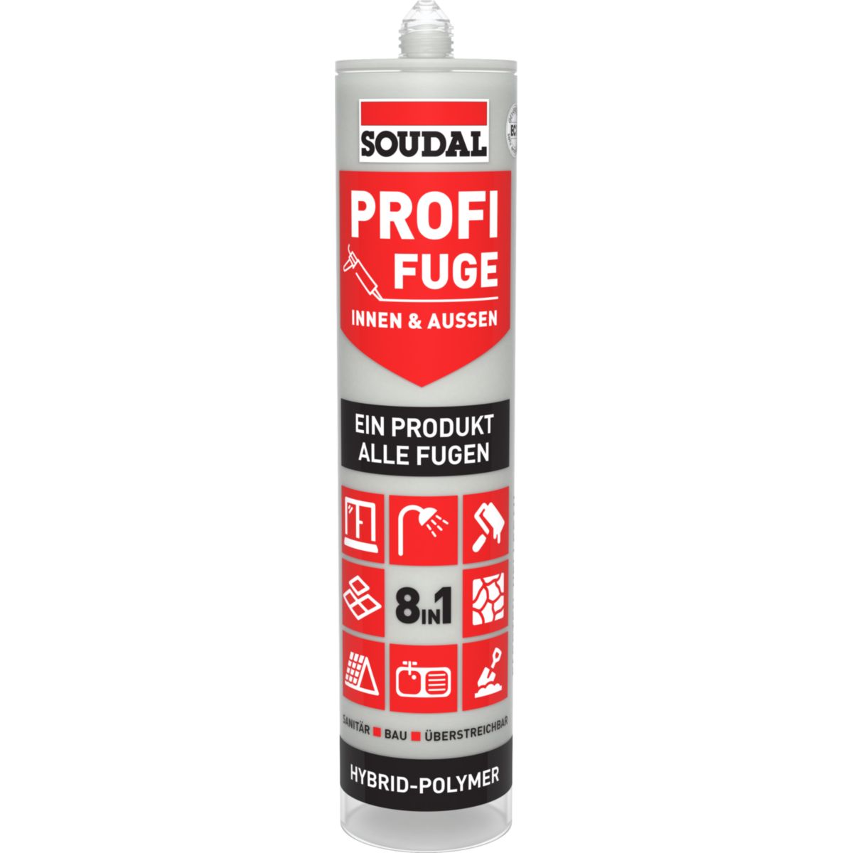 Soudal Silikon Profi Fuge hellgrau 280 ml