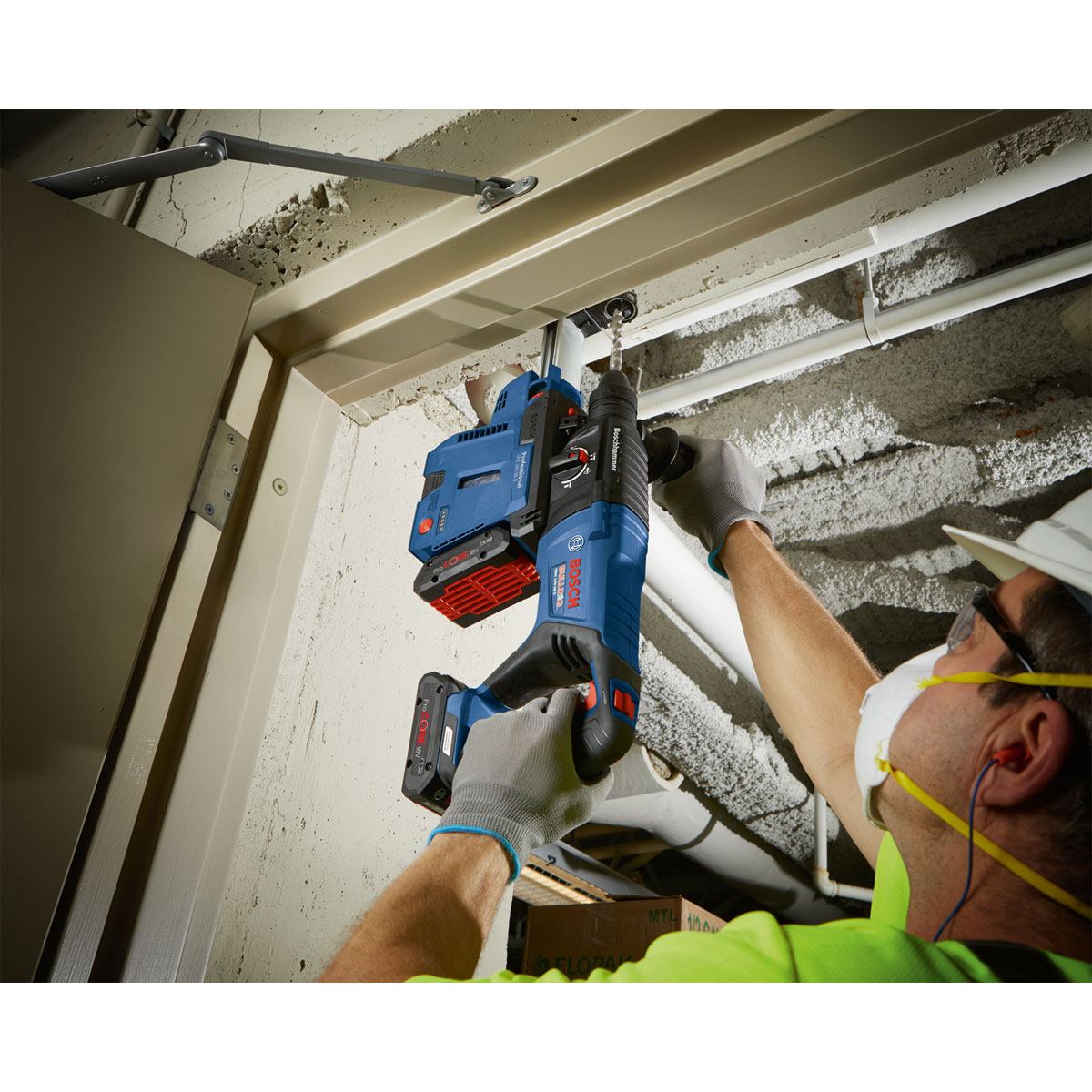 Bosch Professional Akku- Bohrhammer GBH 18V- 26 Solo inkl. L-Boxx 136 und Zusatzhandgriff Bild 2