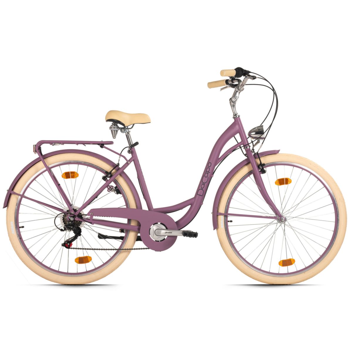 KS Cycling DaCapo Damenrad 28'' Balloon lila 6 Gänge 48 cm