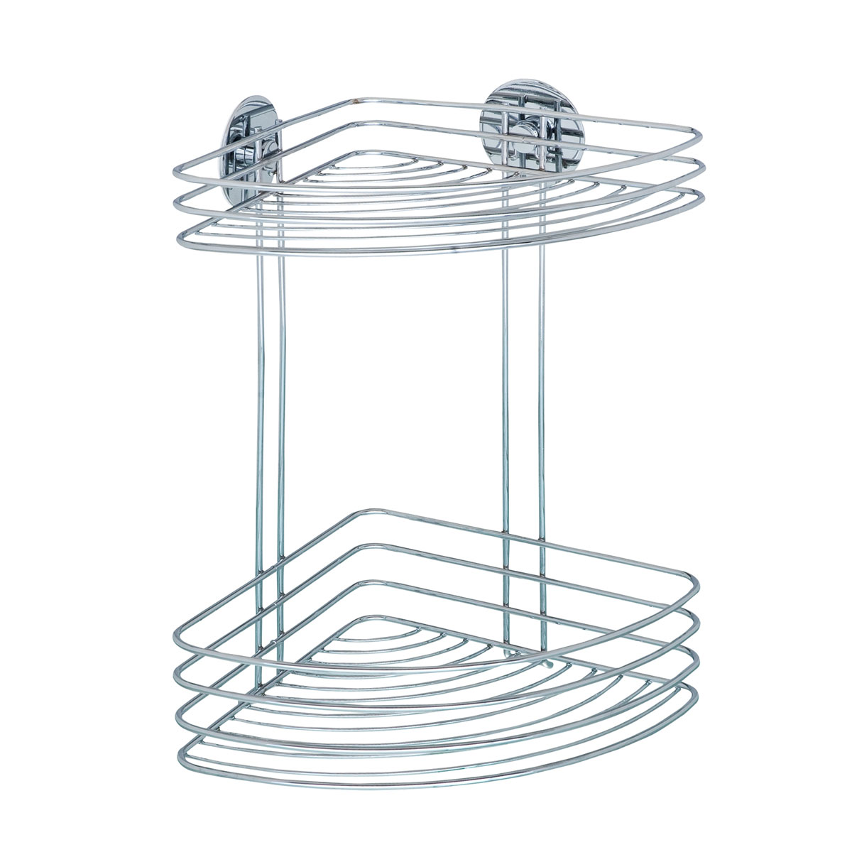 Wenko Turbo-Loc Eckregal 2 Ablagen