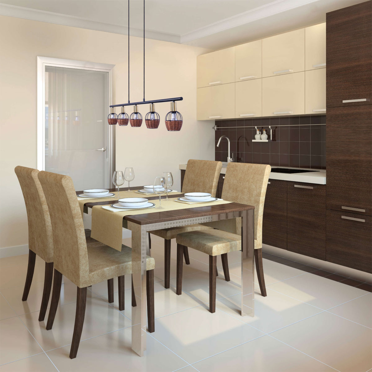 näve  Pendelleuchte Corbis schwarz 5er Bild 10