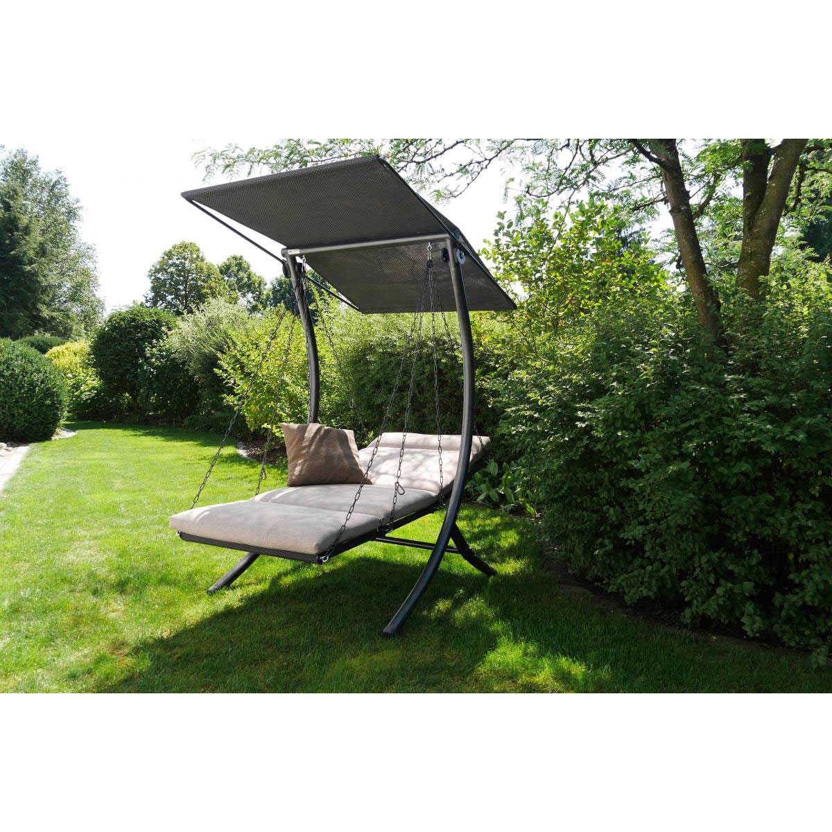 Angerer Freizeitmöbel GmbH Hollywoodschaukel „Swing“, sand Bild 3