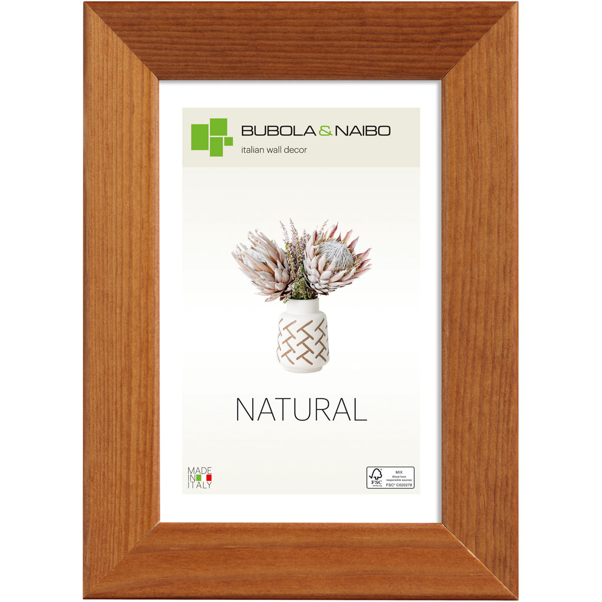 Holzrahmen CLAUDIA 21 x 29,7 cm Nuss