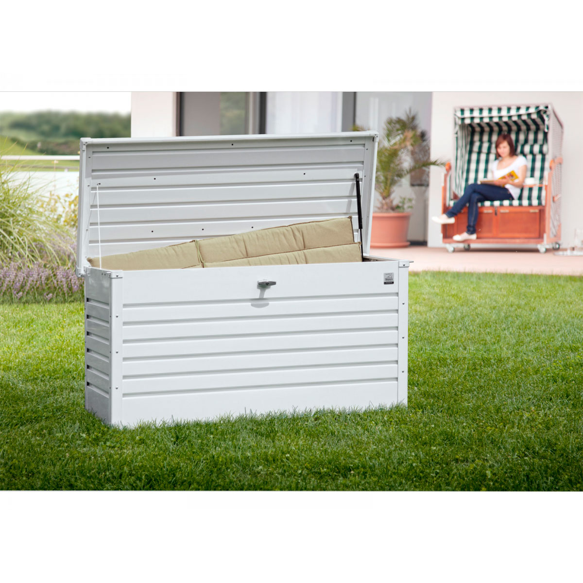 Biohort Freizeitbox 130 weiß Bild 2