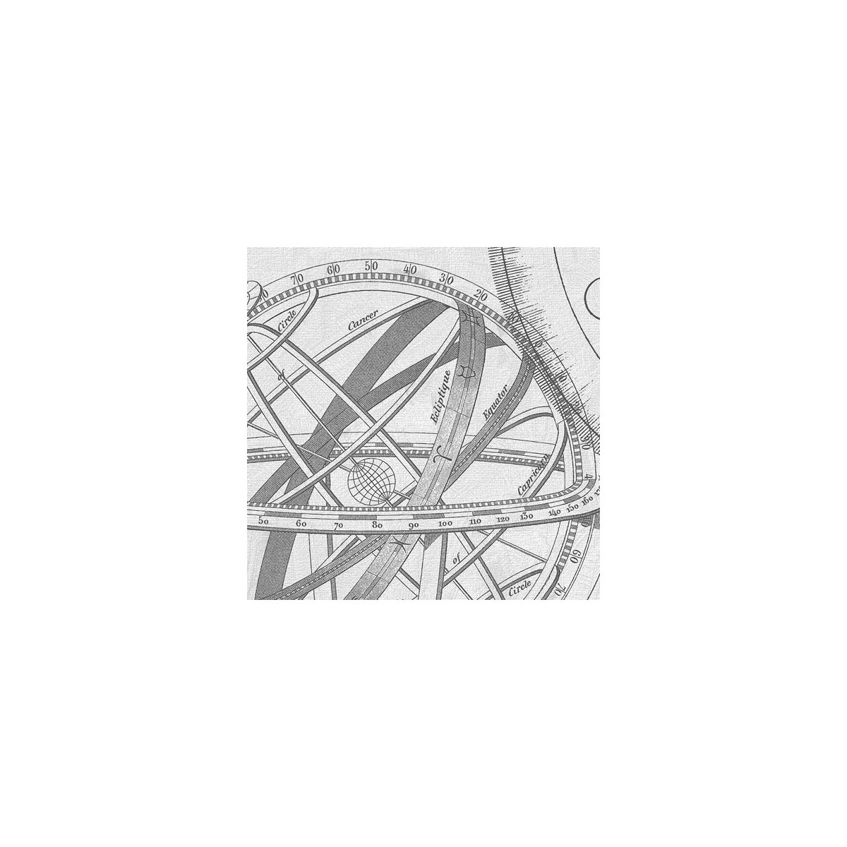 Komar  Vlies Fototapete Cosmos Sketch 300x280 cm Bild 6